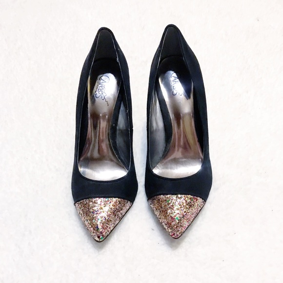 Carlos Santana Black high heels 7.5 - Picture 2 of 6